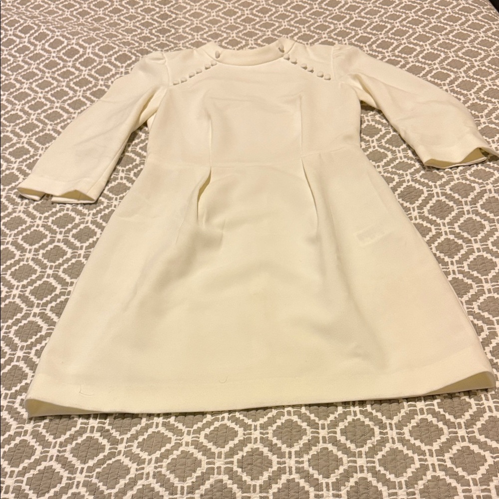 H&M Elegant Ivory Dress